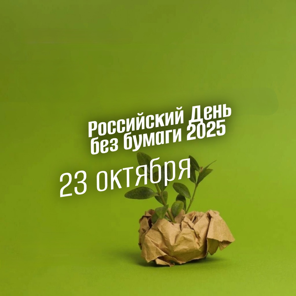 Российский День без бумаги 2025: отказаться от печати – спасти планету и бизнес