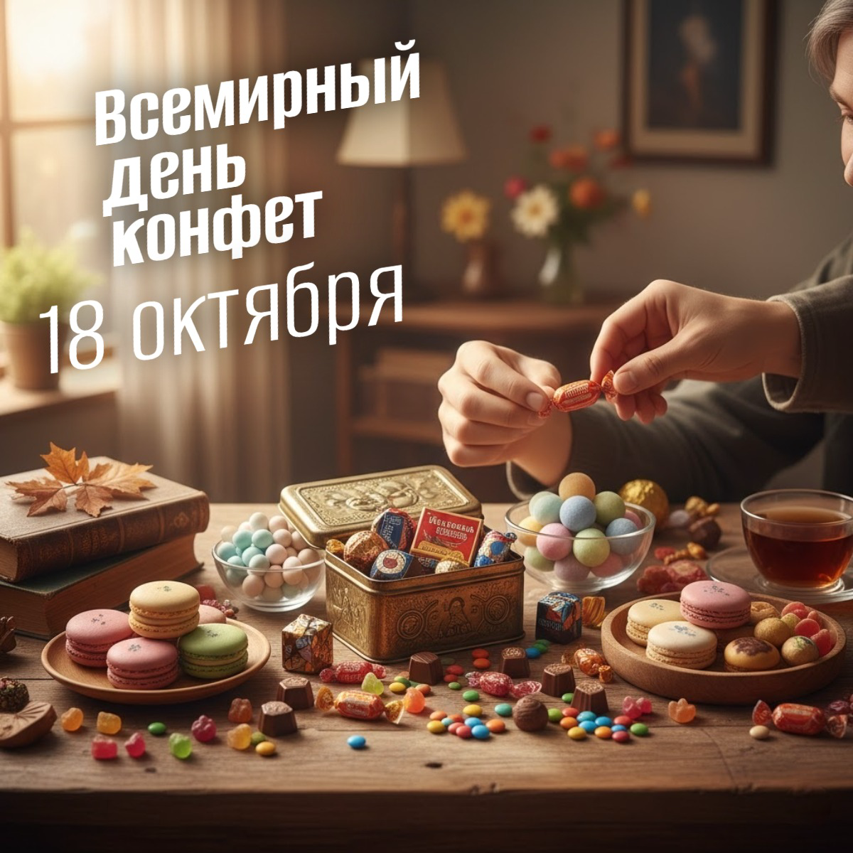 Всемирный день конфет 18 октября 2025: История, традиции и сладкие секреты