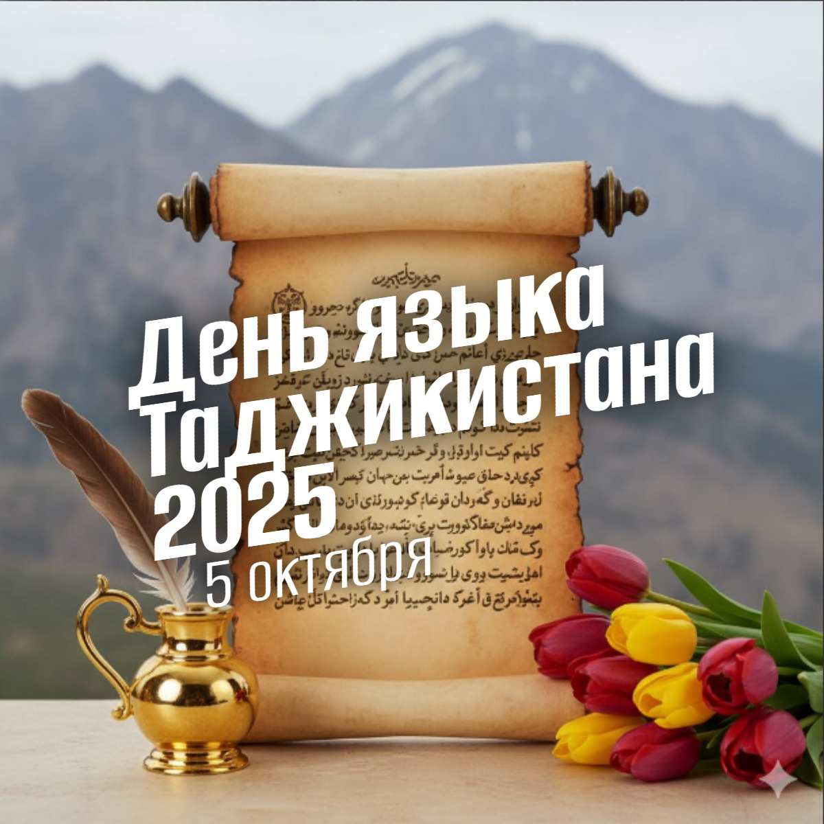 День языка Таджикистана 2025: история, традиции, программа 5 октября